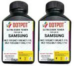 Dotpot Toner Powder for USE in Samsung SCX-4300, ML-1640, 1641, 2241, 2240, ML-1610, 1615, 2525, 3130, 3120, 3115, 3121 Printer Pack of 2