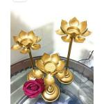 Precious Craft International Lotus shape flower bowl for pooja (set of 3)