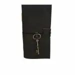 pranjals house Black Leather Handmade Diary 100 Pages