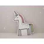 The Purple Tree Cute Unicorn Shaped Cushion for Babies (1 pc) , Baby Cot Cushions, Baby Cushions, Crib Cushion Set , Kids cushion , baby shower gifts , Nursery cushions