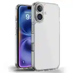 Gripp iPhone 16 Clear Case Cover 6.1 Inch Clear Drop-Tested with D30 Technology Yellowing Anti-Slip Lightweight Shock-Proof & Impact Resistant Bumper Transparent Back Cover