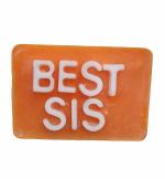 SCIIAN Soap | Soap Gift Hamper for Rakhi | Gift for Sister | Soaps for Siser | Kids Soap | Handmade Soap Hampers for Rakhi | Raksha Bandhan Gift Set | Soap for Bath 120gm (Orange)