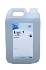 BLS Stainless Steel Polish Liquid 5 Litre / Cleaning Liquid for Stain, Tarnish Remover Cleaner and Solution (Bright-7)