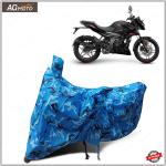 AG MOTO Bajaj Pulsar N160 bike cover Water Resistant Dust Proof Protection in All Weather Blue Jungle