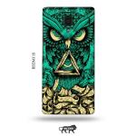 Tweakymod Printed Dark Owl Back Cover For Redmi 1S
