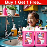 PISHARNATH Hand Wash Liquid pink 10Liter Rich Lathering Formula With Anti-Bacterial Properties| Soft on Hands| Soothes & Hydrates Skin