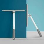 SAVREEN Window Glass Cleaner, Squeegee Rotatable Cleaning Brush 360Dergee Rotatable Cleaning Glass Wiper Window Cleaner, Window Cleaning Brush for Window