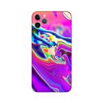 GADGETSWRAP Printed Vinyl Skin Sticker for Apple iPhone 11 Pro Max - Abstract Iridescent Liquid Art