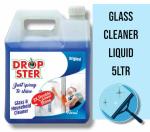 Dropster Advanced Glass Cleaner with ultra-shine Formula| Deep cleaning| Dust repellency| Multi-surface Cleaner (5 Litre)