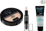 SIRF TUM 7 All Day Matte Finish Face Cream- Contour Stick Highlighter-Oil Control Compact Powder