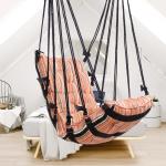Faburaa exotica Premium Swings for Adults, Swing For balcony Wt capacity 150 KG (Pineapple Design)