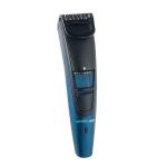 Ikonic Professional Groom and Trim Hair Trimmer for Men - Advance Stainless Steel Blades, Led Spotlight, Runtime upto 50 Mins, waterproof design, 10 adjustable length settings-Blue