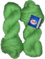 M.G Enterprise Wool Yarn, Crave Apple Green 300 Grams.