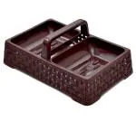 Stri Plastic Soap Holding Case Brown