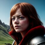 Love Creation A4 Size poster print for creative wall art- emma-stone-as-a-strong-warrior-princess-2dccfb24-6142-4e7f-b7c6-e9a2bfae9f82-1( Sticker)