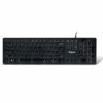 FINGERS Magnifico Moonlit Backlit Wired USB Keyboard