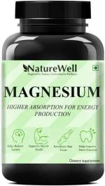 Naturewell Calcium, Magnesium, Zinc, D3 And B12 Tablets, 60 Capsules