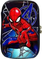 SAMVARDHAN Hardtop EVA Pencil Case Stationery Box Pen Holder Zipper Pouch Cosmetics Organizer School Kids Girls Women Multipurpose (Set of 1) (Spiderman)