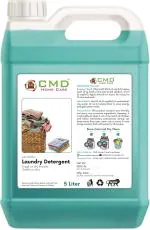 CMD HOME CARE Suitable for top load and front load,for Machine and Hand Wash 5 liter Aqua Liquid Detergent (5000 ml)