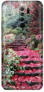 aadia PRINTED SKIN STICKER DECAL LAMINATION FOR Poco M2 (PERFECT FIT/ONLY BACK/MATTE FINISH)