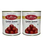 Yuvraj Gulab Jamun mithai sweets combo (1 kg x 2 ) pack