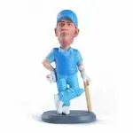 Awestuffs MS Dhoni Mahi Car Decoration Bobblehead Action Figure