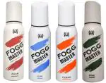 Fogg Master Agar, Cedar, Pine And Oak Fragrance Body Spray 0Ml Each, 480 Ml (Pack Of 4)