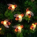 The Purple Tree Honey Bee Serial String Light (20 LED, 4 mtr) Battery Powered Light, Waterproof Honeybee Lights for Home Decoration, Diwali, Christmas , Halloween (warm white)
