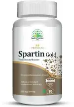 Healthy Nutrition -Just for the Health of it Spartin Gold with Ashwagandha Vegan for Boost Strength and Stamina - 90 capsules
