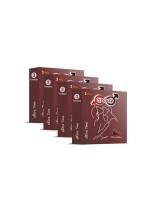 SEDUCE Chocolate Flavor Extra Time Lubricated Condoms for Men | Dotted Condoms for Enhanced Pleasure and Sensation | Delayed Ejaculation Condoms for Longer Lasting Intimacy | 3 pcs (Pack of 4 * 3 = 12 Pcs)