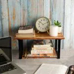 Wooden Kitchen Storage Folding Rack Organiser-(Set of 1)