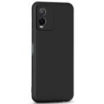 MULTRONICS Vivo T1X Black Rubber Back Cover Case