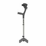 Vissco Astra Max Elbow Crutch Tripod Base for Physically Challenged Person, ) (Grey)