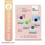 AIR-ROMA Perfume Parcel Bathroom Air Freshener (Pack of 8)