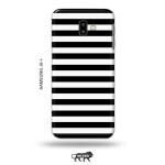 Tweakymod Printed Black Strips Back Cover For Samsung J6 Plus