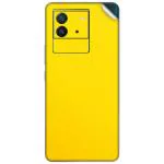 GADGETSWRAP Premium Material Skin Vinyl Decal Sticker Compatible With Vivo iQoo Neo 6 (5G) - Yellow Glossy