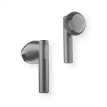 Mivi DuoPods A350 Earbuds- 50hrs Playtime True Wireless in Ear Earbuds with mic. Rich Bass, 13mm Dynamic Drivers, Fast Charging, Half in Ear, Metallic Shades, Voice Assistant-Black