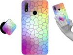 Cobiertas Back Cover for Realme 3 (Multicolor, Pack of 2)