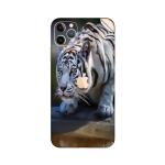 GADGETSWRAP Printed Vinyl Skin Sticker for Apple iPhone 11 Pro Max - White Tiger