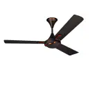 V-Guard Exado Pro AS Anti Dust High Speed Ceiling Fan for Home | Energy Efficient | CHOCO BROWN MATTE | 1200mm | 400 RPM | Powerful Air Delivery of 240 m3/min Dust Repellent Technology Easy to Clean