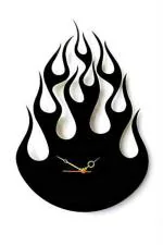 Lasaani Stylish Designer ACP Waterproof Wall Clock for Living Room | Clock for Bedroom | Clock for Gift , Black,ROMAN0015