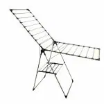 Peng Essentials Stainless Steel Cloth Drying Stand | Heavy-Duty | Strong and Stable | Versatile- Mega Latest-Black