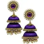 SANJ JEWELRY FASHION Two Step Jhumki