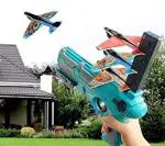 BUSA- Airplane Toys for 4 5 6 Years Old Boys,Fun Toys for Kids Ages 4-8,Airplane with Glider Plane,Boys Toys Age 6-8 with One-Click Ejection Airplane Game,Gifts for 4-8 Years Old Boys