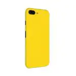 Shopymart iPhone 7 Plus Yellow Vinyl Slim, Light with Perfect Fit Camera and Back Side Mobile Skin Sticker