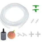 Taiyo Pluss Discovery Aquarium Air Pump Set With Airline Tubing Soft Air Pump Hose (11 pcs)