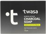 Twasa Himalayan Charcoal Soap Enriched With Kaolin Clay And Tea Tree Oil for Men and Women 125 g