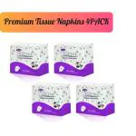 ROYAL NATURAL PREMIUM TISSUE NAPKIN , 100pullsx4, 4pkt