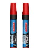 SONI OFFICE MATE Jumbo Acrylic Markers (Set of 2, Red)