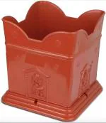 Kyaaro Green Premium Plastic Tulsi Pot,10 Inch